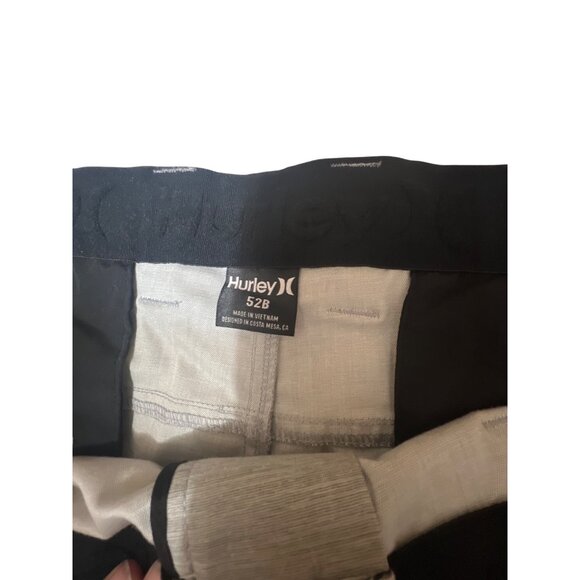 Hurley Mens 19" Dri-Fit Chino Shorts 52B Gray Polyester Blend NWT - Picture 4 of 5